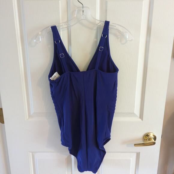 Aqua Green Swimsuit, One Piece, L - Picture 4 of 7